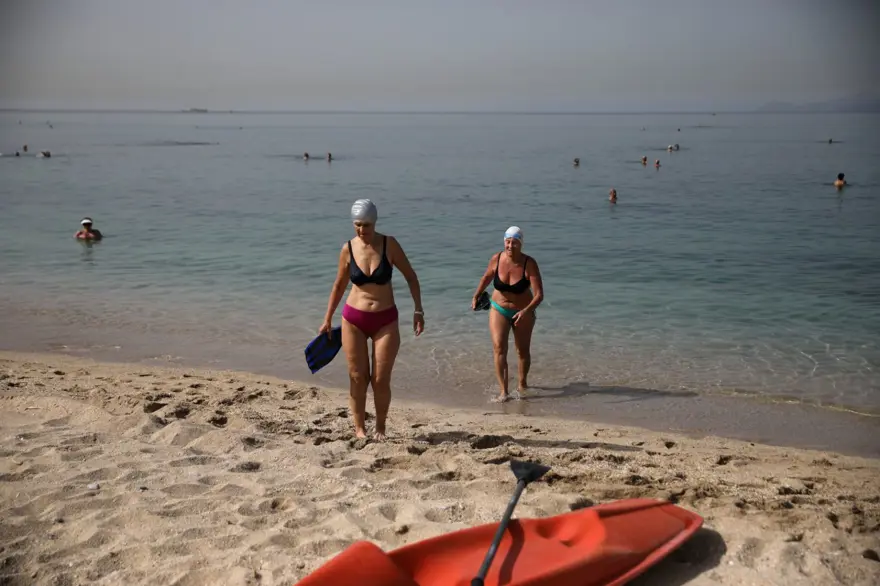 Plajlarda ilk gün yoğunluğu 5