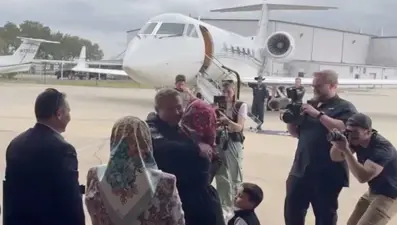 İlk Türk astronot Alper Gezeravcı ailesiyle buluştu