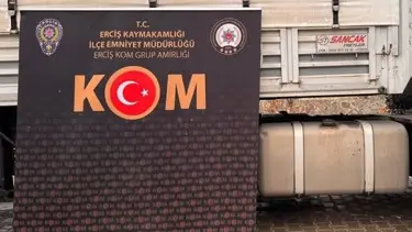 Erciş’te litrelerce kaçak akaryakıt yakalandı