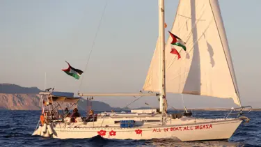 Sumud Filosu'ndaki 14 Türk, ülkeye dönmek üzere Ürdün'e geçti