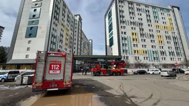 Ekipleri harekete geçiren kız yurdu yangını asılsız çıktı