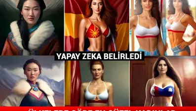 Yapay zeka ABD'den Venezuela'ya ülkelere göre en güzel kadınları belirledi: İşte Türkiye'nin güzellik kraliçeleri