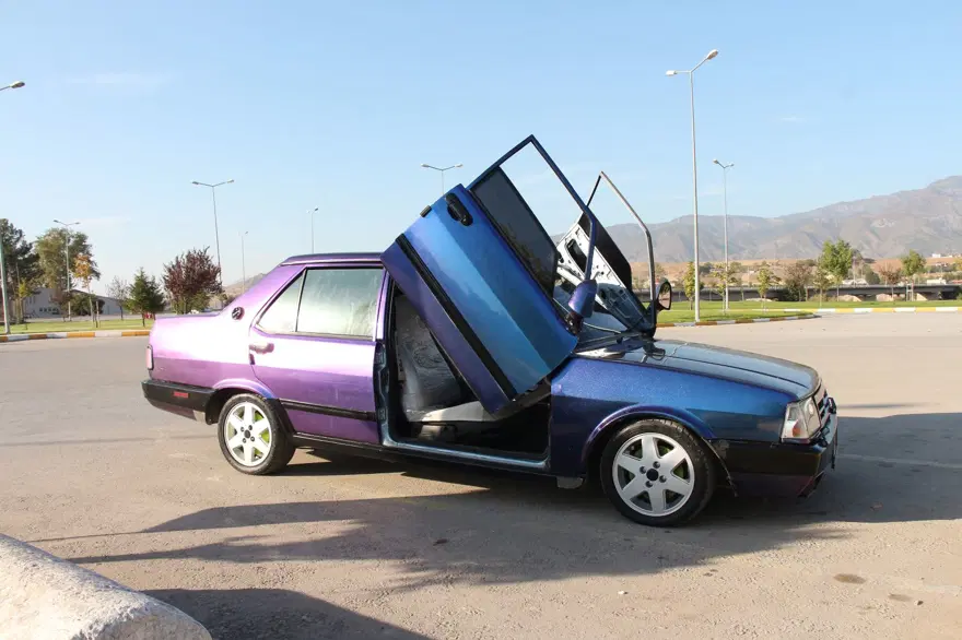 1993 model aracını Lamborghini'ye benzetti 5 1993 model aracını Lamborghini'ye benzetti 5
