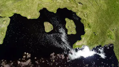 Tortum'un 'yüzen adalar'ı turizme kazandırılacak