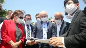 Bakan Karaismailoğlu Mersin'deki Çamlıbel Balıkçı Barınağı'nın yenileneceğini duyurdu