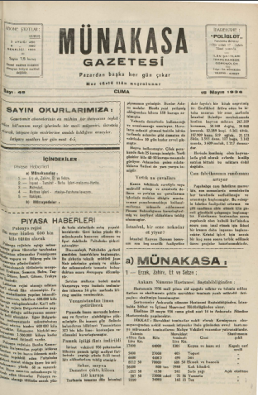 Tarihte bugünün gazete manşetleri (15 Mayıs) 11