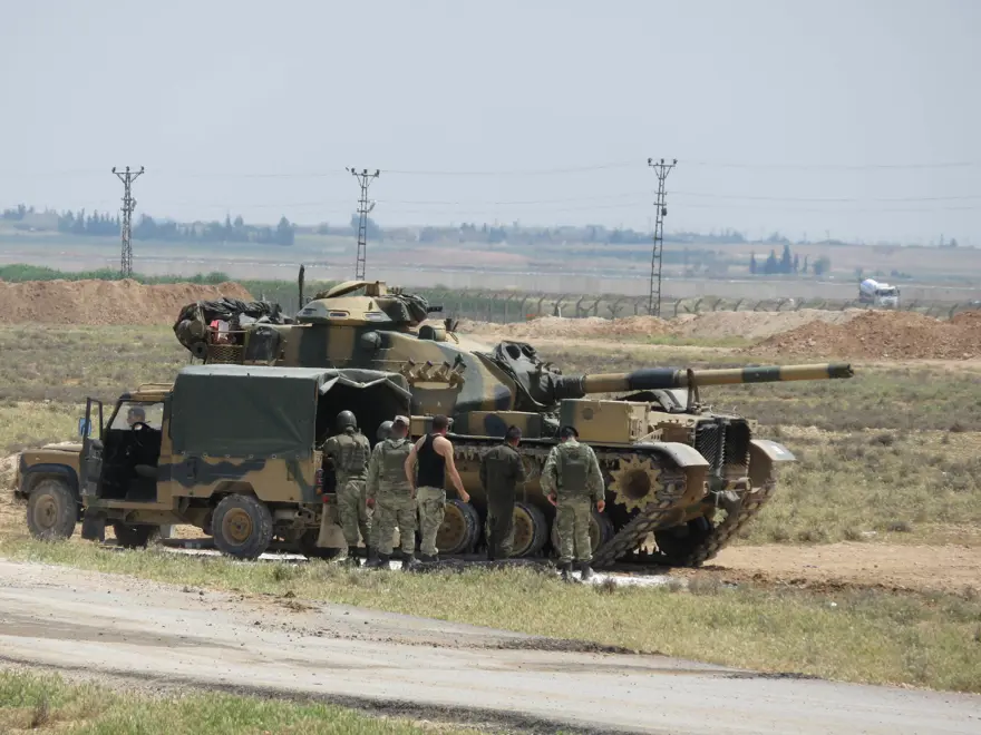 Suriye sınırında askeri hareketlilik 5