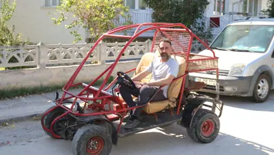 20 bin TL'ye kendi elleriyle yaptı: 5 litre benzinle 370 kilometre yol gidiyor