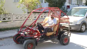 20 bin TL'ye kendi elleriyle yaptı: 5 litre benzinle 370 kilometre yol gidiyor