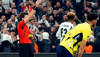 Son 50 derbide 34 kırmızı kart çıktı