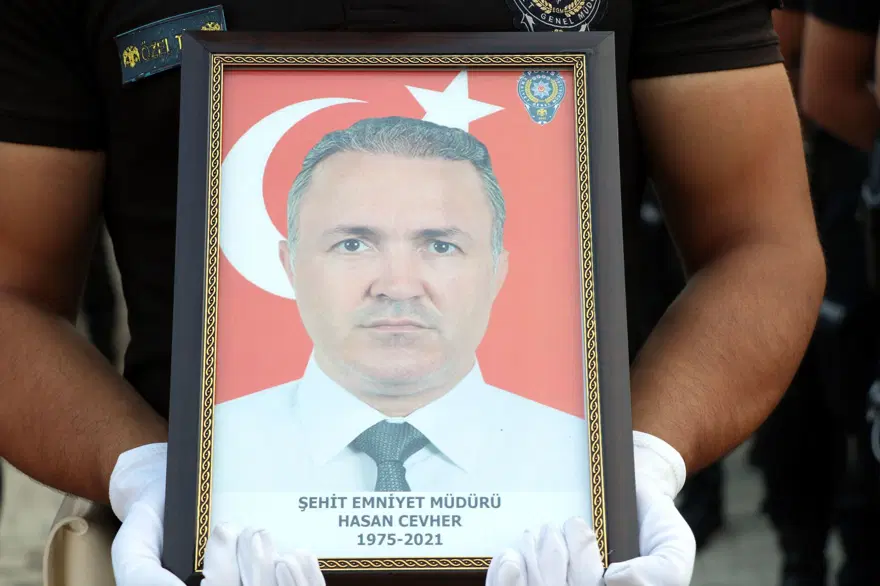 Hakkari Emniyet Müdür Yardımcısı Hasan Cevher'e veda 2