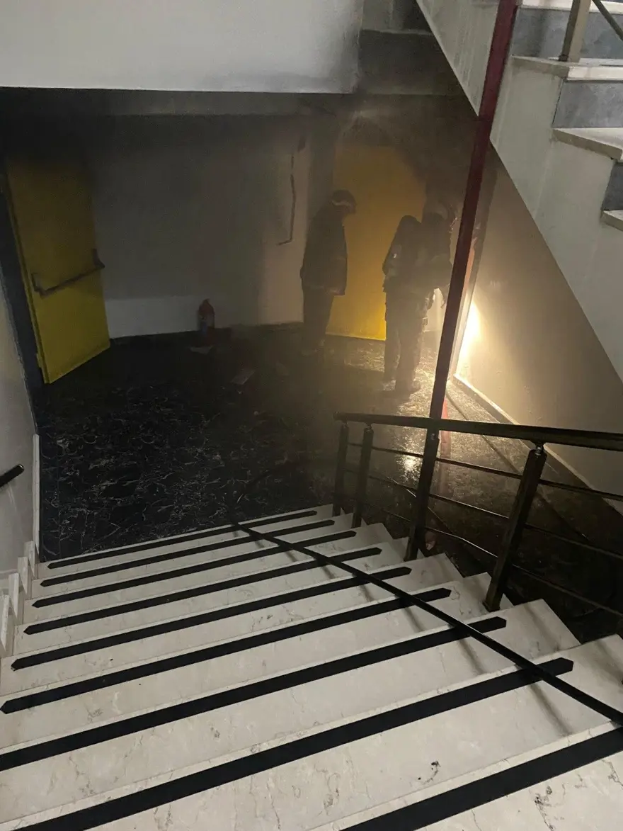 Bursa'da özel okulda yangın faciası 1