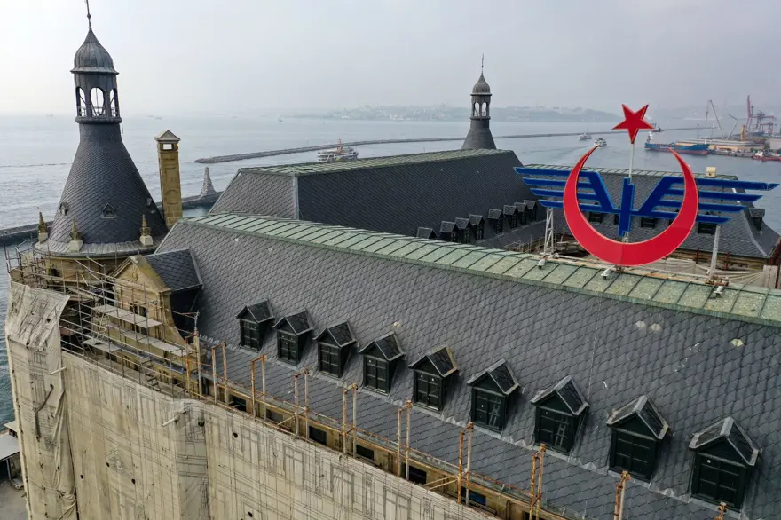 Tarihi Haydarpaşa Garı restorasyonla özgün haline kavuşuyor 21