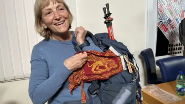 Yürüyerek Çin'e gitmeyi hedefleyen İtalyan gezgin seyahatinin ikinci ayağı için hazır