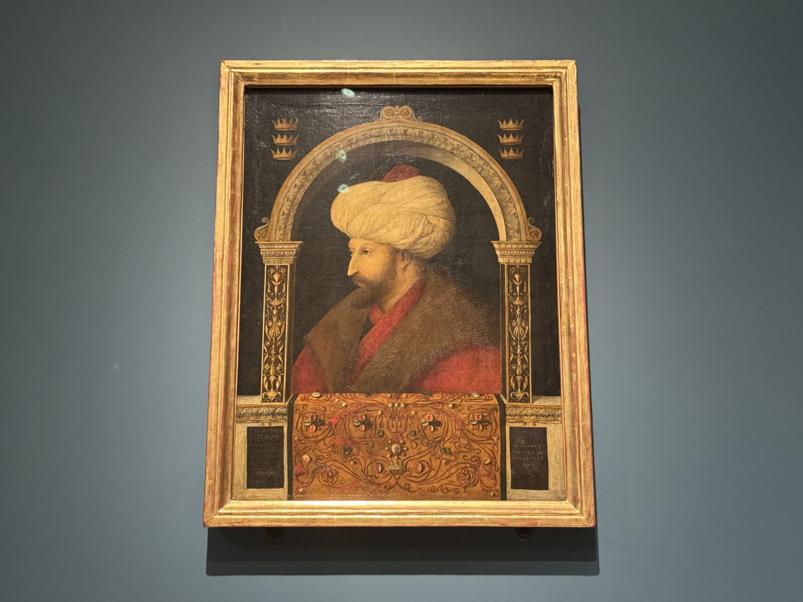 Fatih Sultan Mehmet'i tasvir eden eserler Londra'da sergileniyor