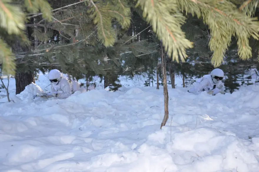 Komandoların 2 bin 200 metre rakımda, eksi 25 derecede zorlueğitimi 2 Komandoların 2 bin 200 metre rakımda, eksi 25 derecede zorlueğitimi 2