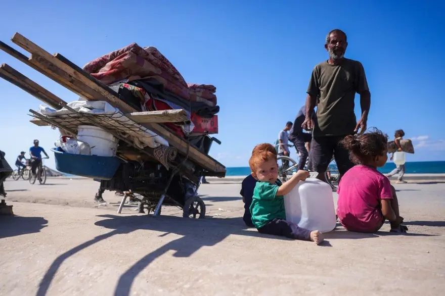 Gazze'ye acılı dönüş: On binlerce Filistinli'yi harabe kent bekliyor 17