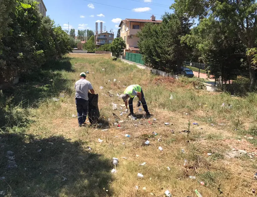 Tekirdağ'ın tatil beldesinde 500 ton çöp toplandı 13 Tekirdağ'ın tatil beldesinde 500 ton çöp toplandı 13