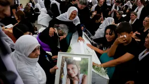 Dürziler, Golan Tepeleri'ndeki saldırıda ölen çocuklar için yasta Dürziler, Golan Tepeleri'ndeki saldırıda ölen çocuklar için yasta