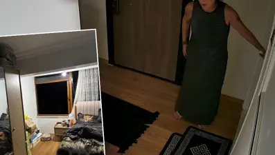 Güllü'nün düşmeden önceki görüntülerinin tamamı ortaya çıktı