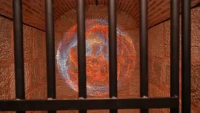 Müzeye dönüştürülen zindanda "Doğanın Algoritmaları" sergisi açıldı