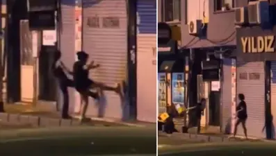 Telefonun ekranı kırıldı, sinir krizi geçirdi