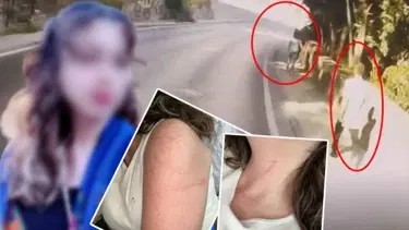 Boğazına bıçak dayadı, otluk alanda genç kadına dehşeti yaşattı