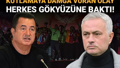 Galatasaray'ın kutlamasında Acun Ilıcalı ve Mourinho'ya olay gönderme: "Büyük geliyoruz"