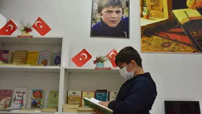 Trabzon&#x27;da Şehit Eren Bülbül Kütüphanesi açıldı