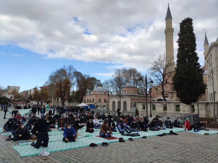 Cuma namazının ardından 'Yağmur duası' yapıldı 3