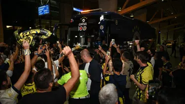 Fenerbahçe kafilesi Ankara'ya geldi