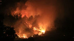 Üç kentte 9 noktada yangın: Bodrum'da iki mahalle tahliye edildi Üç kentte 9 noktada yangın: Bodrum'da iki mahalle tahliye edildi