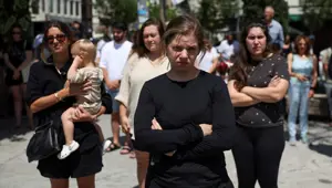 İsrail'deki Anma Günü'nde Netanyahu ve bakanlara halktan tepki İsrail'deki Anma Günü'nde Netanyahu ve bakanlara halktan tepki