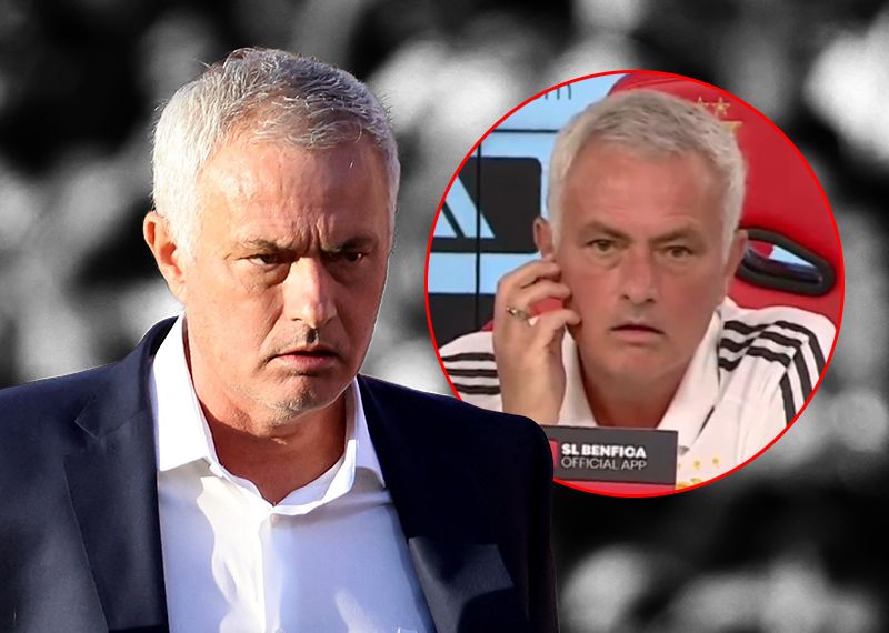 Jose Mourinho'yu basın toplantısında kızdıran soru: "Sürekli komşunuzla ilgileniyorsunuz"