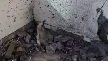 Balkonda patlayan piknik tüpü panik yarattı