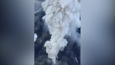 Uyuyan dev 600 yıl sonra patladı