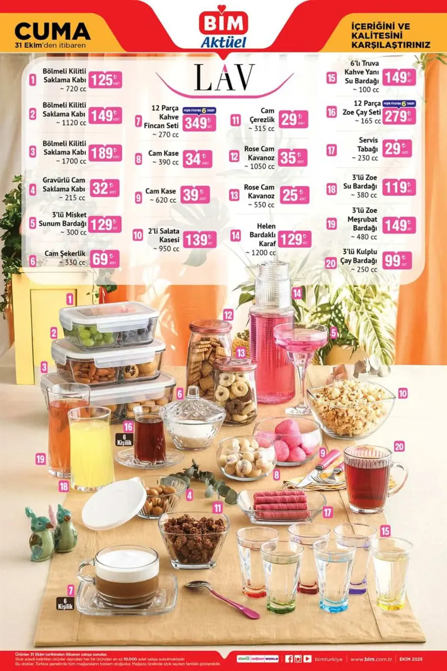 Satışa çıktı: BİM 31 Ekim cuma aktüel ürünler kataloğu 2025: Televizyon, tencere, mini buzdolabı ve scooter geliyor 4