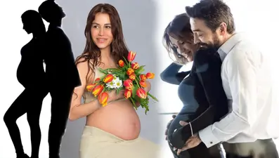 Ahmet Kural'ın eşi Çağla Gizem Şahin'den hamilelik pozları