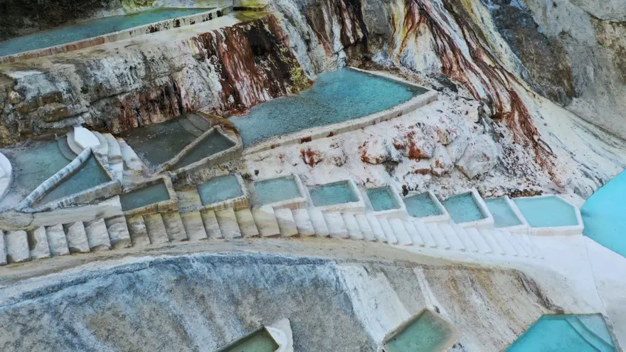 Giresun'da doğaseverlerin gözdesi: Göksu Travertenleri 5 Giresun'da doğaseverlerin gözdesi: Göksu Travertenleri 5