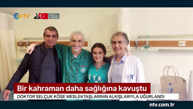 Bir kahraman daha sağlığına kavuştu
