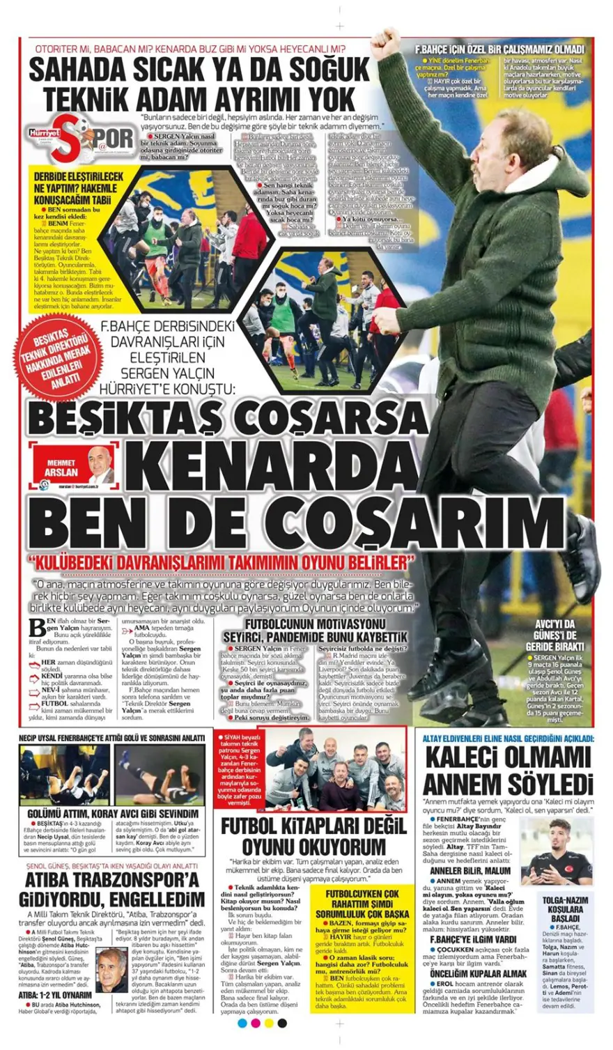 Günün spor manşetleri (2 Aralık 2020) 4