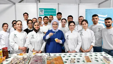Emine Erdoğan, 5. Rize Gastronomi Günleri etkinliklerine katıldı