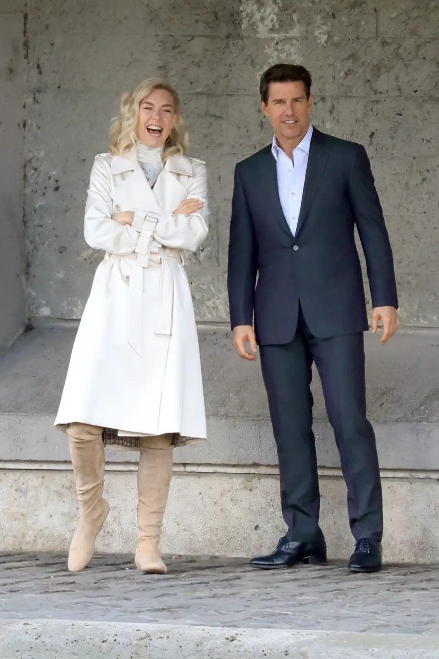 Tom Cruise ile Vanessa Kirby’nin samimi anları 3