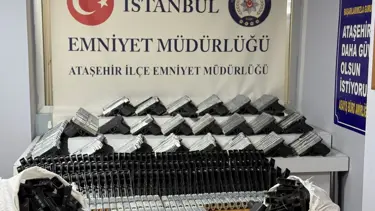 Ümraniye'de 313 ruhsatsız silah ele geçirildi