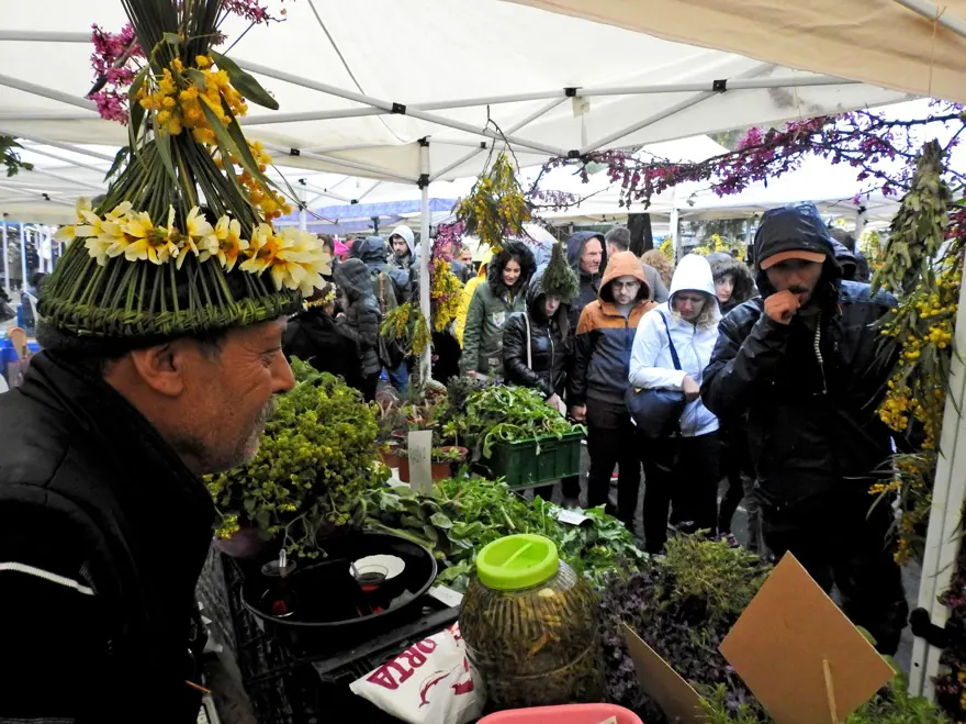 Alaçatı Ot Festivali'nden renkli kareler 7