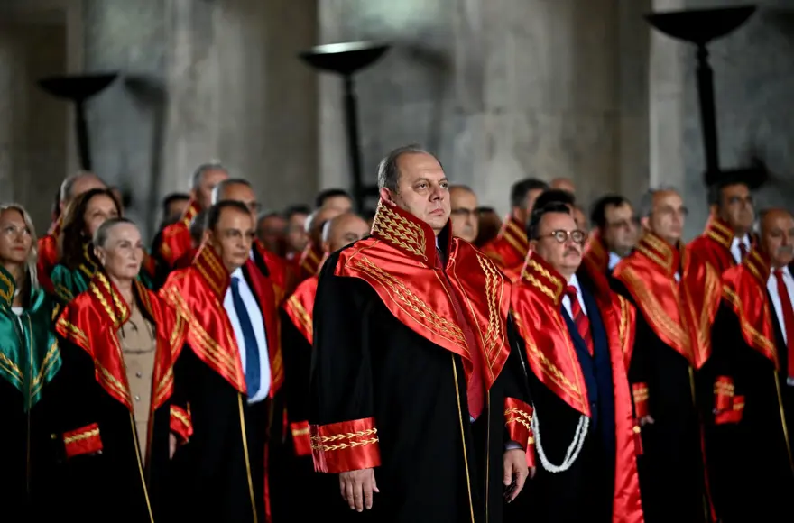 Yargıtay üyelerinden adli yılın açılışı öncesi Anıtkabir'e ziyaret 13