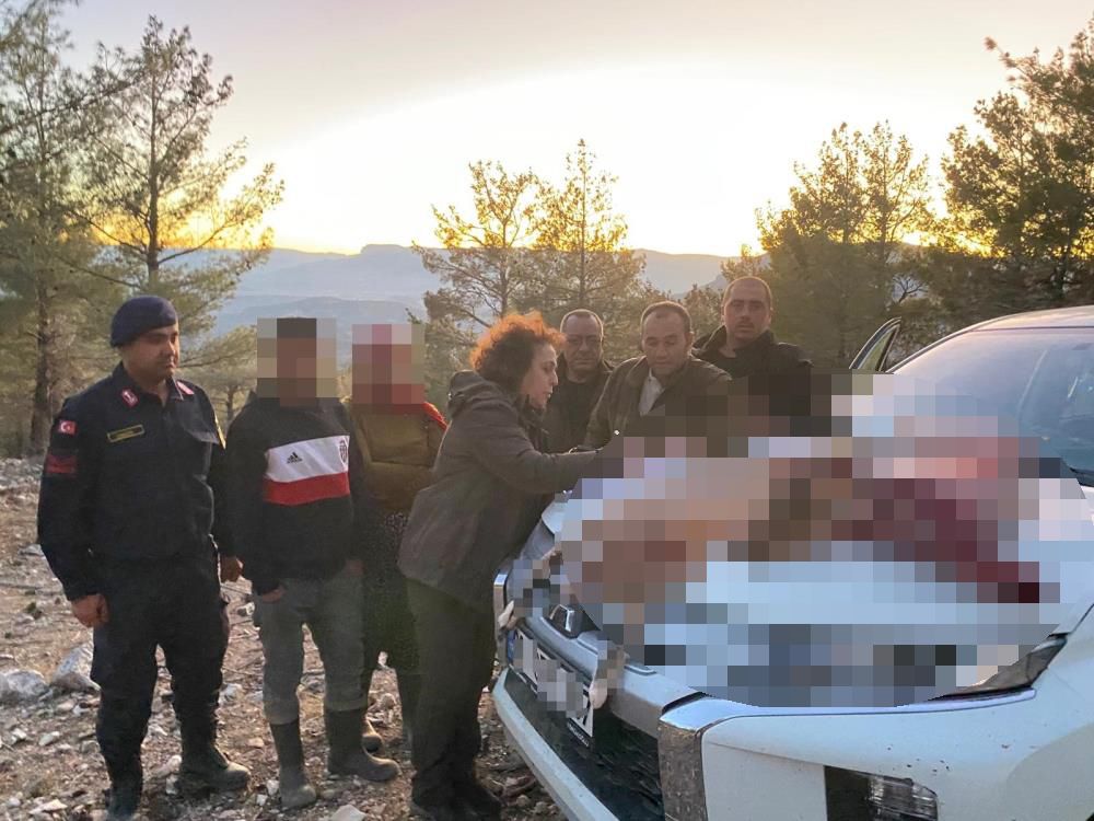Mersin'de yaban keçisi avına 673 bin 766 lira ceza