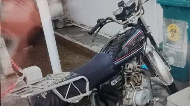 Polisin durdurduğu motosiklet çalıntı çıktı