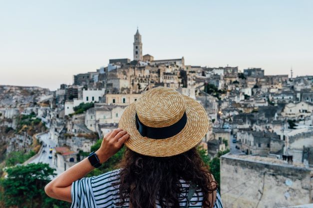 Mağaralar şehri Matera
