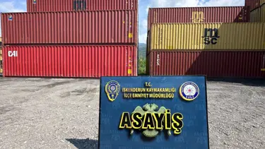 Hatay'da konteynerleri çalan 3 kişi tutuklandı